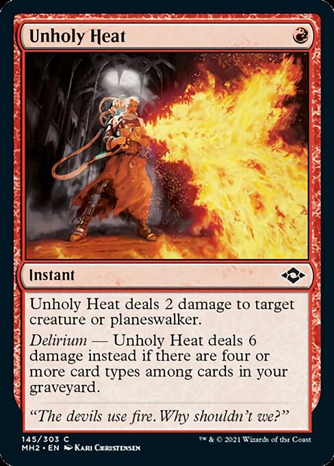 Unholy Heat (Modern Horizons 2) Near Mint