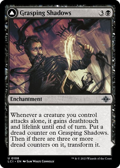 Grasping Shadows (The Lost Caverns of Ixalan) Near Mint
