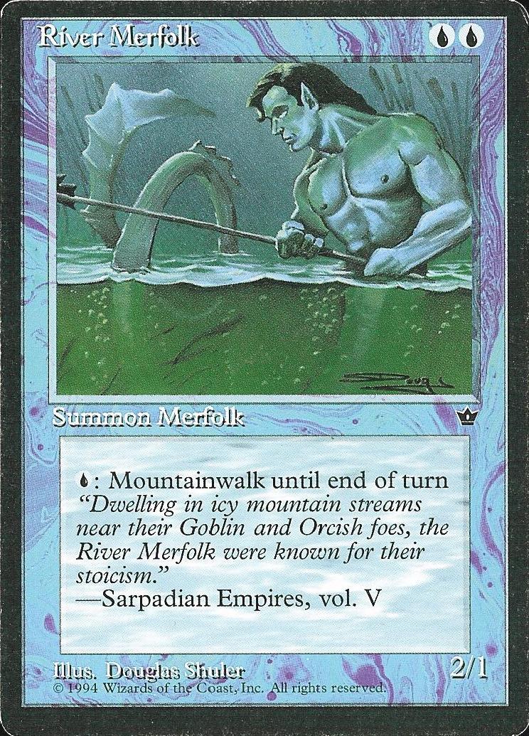 River Merfolk (Fallen Empires) Near Mint