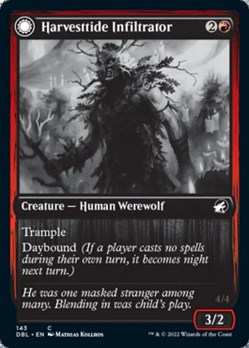 Harvesttide Infiltrator / Harvesttide Assailant (Innistrad: Double Feature) Near Mint