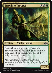 Erstwhile Trooper (Guilds of Ravnica) Near Mint