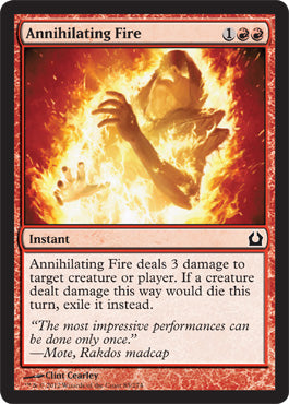 Annihilating Fire (Return to Ravnica) Near Mint Foil