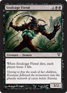 Soulcage Fiend (Avacyn Restored) Near Mint