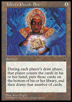 Teferi's Puzzle Box (Visions) Light Play