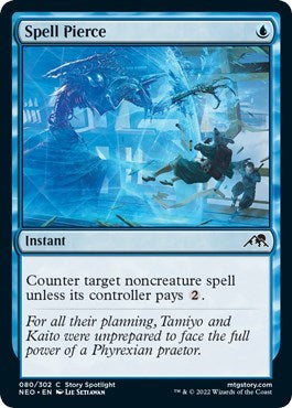 Spell Pierce (Kamigawa: Neon Dynasty) Near Mint