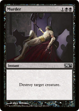 Murder (Magic 2013 Core Set) Near Mint Foil