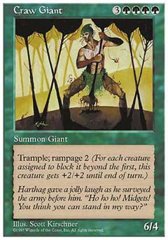 Craw Giant (5th Edition) Good