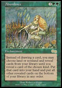 Abundance (Urza's Saga) Near Mint