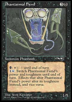 Phantasmal Fiend (2) (Alliances) Light Play