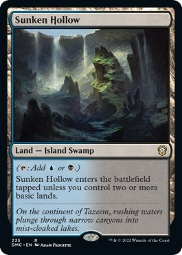 Sunken Hollow (Commander: Dominaria United) Near Mint