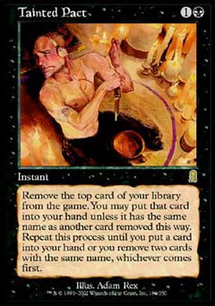 Tainted Pact (Odyssey) Near Mint Foil