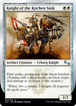 Knight of the Kitchen Sink (Unstable) Near Mint