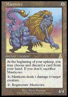 Masticore (Urza's Destiny) Near Mint Foil