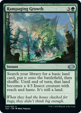 Rampaging Growth (Jumpstart 2022) Near Mint