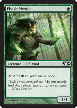Elvish Mystic (Magic 2014 Core Set) Near Mint