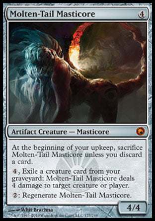 Molten-Tail Masticore (Scars of Mirrodin) Near Mint