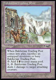 Balduvian Trading Post (Alliances) Light Play