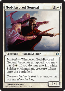 God-Favored General (Born of the Gods) Near Mint Foil