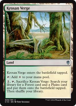 Krosan Verge (Commander 2016 Edition) Near Mint