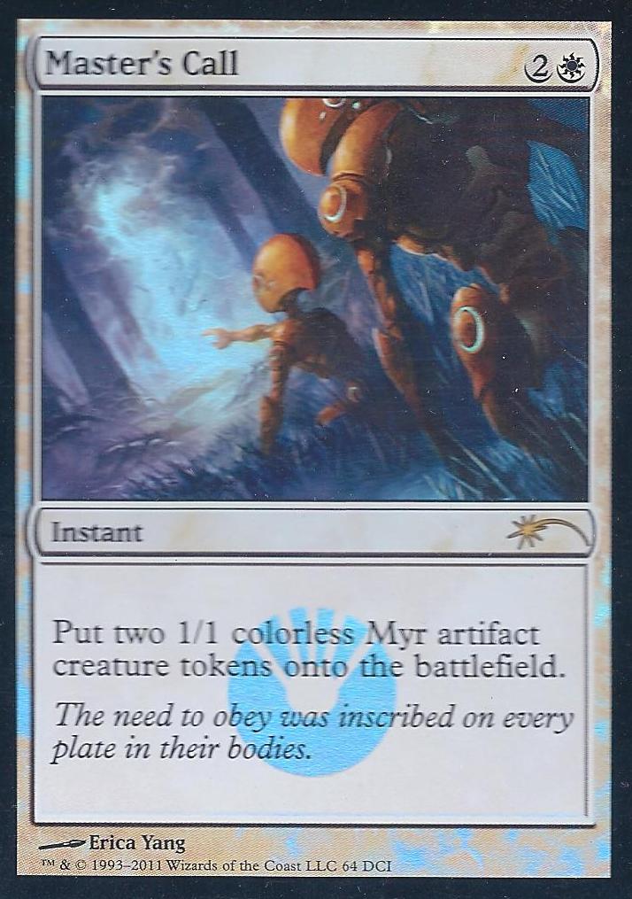 Master's Call (WPN Foil) (Promotional Cards) Near Mint Foil