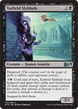 Xathrid Slyblade (Magic 2015 Core Set) Near Mint