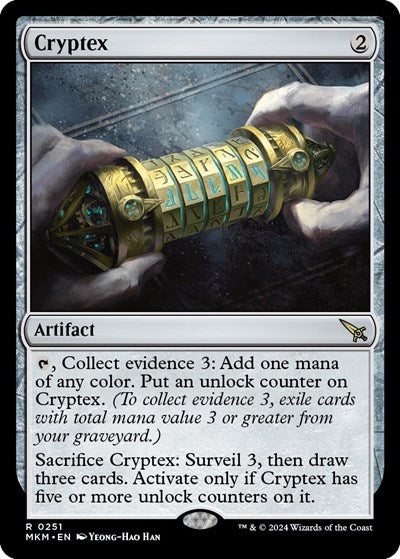 Cryptex (Murders at Karlov Manor) Near Mint
