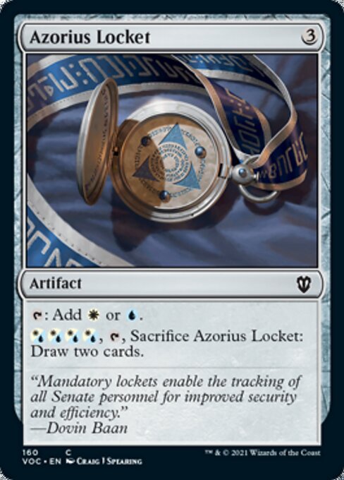 Azorius Locket (Commander 2021 Crimson Vow) Near Mint