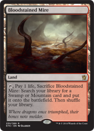 Bloodstained Mire (Khans of Tarkir) Near Mint