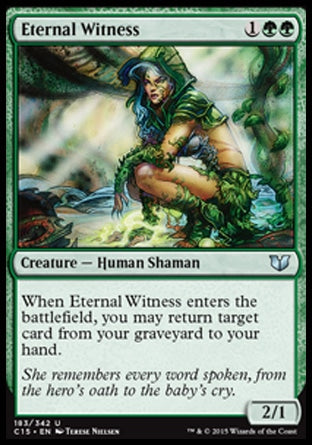 Eternal Witness (Commander 2015) Near Mint