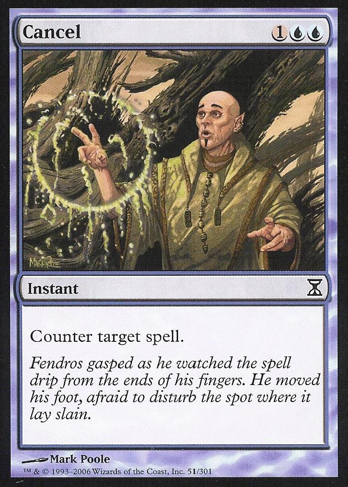 Cancel (Time Spiral) Light Play Foil