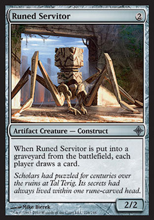 Runed Servitor (Rise of the Eldrazi) Near Mint