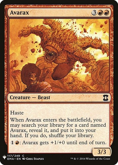 Avarax (Mystery Booster) Near Mint