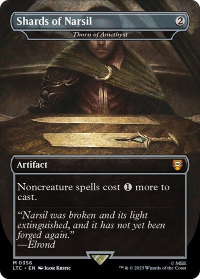 Shards of Narsil - Thorn of Amethyst (Commander: The Lord of the Rings: Tales of Middle-earth) Near Mint