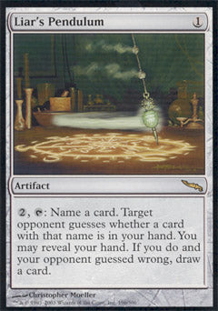 Liar's Pendulum (Mirrodin) Light Play Japanese