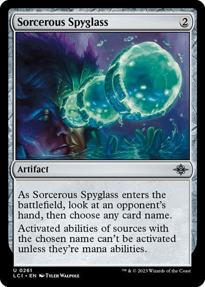 Sorcerous Spyglass (The Lost Caverns of Ixalan) Near Mint Foil