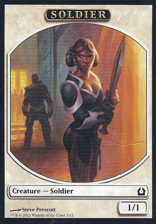 Soldier Token (R2R) (Return to Ravnica) Near Mint
