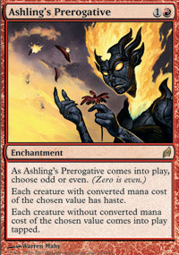 Ashling's Prerogative (Lorwyn) Near Mint Italian