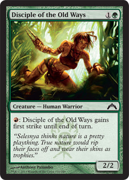 Disciple of the Old Ways (Gatecrash) Near Mint Foil