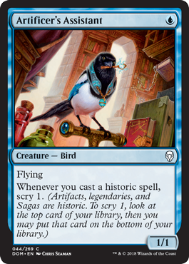 Artificer's Assistant (Dominaria) Near Mint