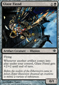 Glaze Fiend (Shards of Alara) Light Play Foil