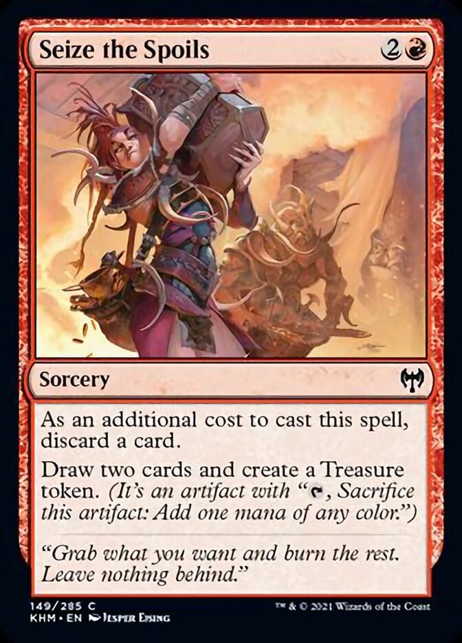 Seize the Spoils (Kaldheim) Near Mint Foil
