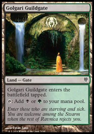 Golgari Guildgate (Duel Decks: Jace vs Vraska) Near Mint