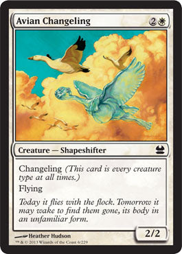Avian Changeling (Modern Masters) Near Mint Foil