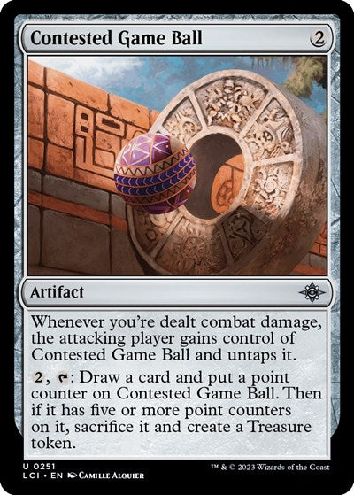 Contested Game Ball (The Lost Caverns of Ixalan) Near Mint