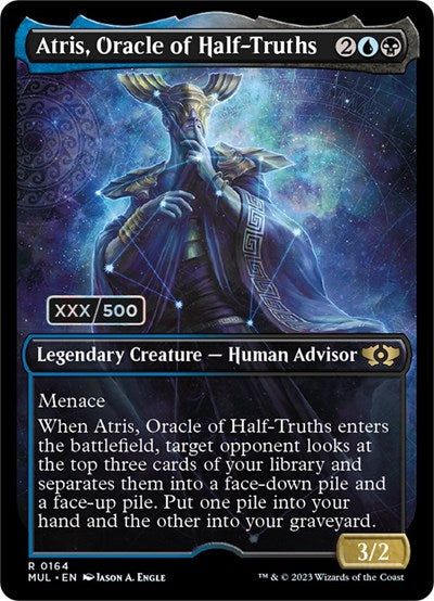 Atris, Oracle of Half-Truths (Serialized) (March of the Machine: Multiverse Legends) Near Mint