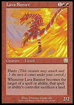 Lava Runner (Mercadian Masques) Near Mint