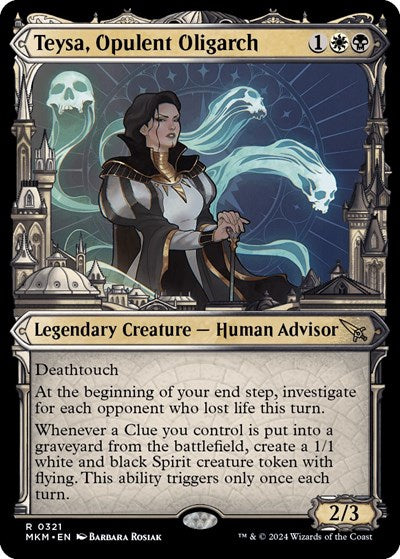 Teysa, Opulent Oligarch (Showcase) (0321) (Murders at Karlov Manor) Near Mint Foil