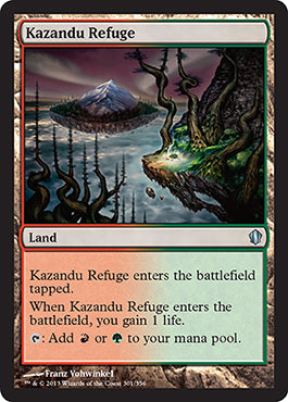 Kazandu Refuge (Commander 2013 Edition) Near Mint