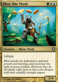Rhox War Monk (Shards of Alara) Near Mint Foil Chinese