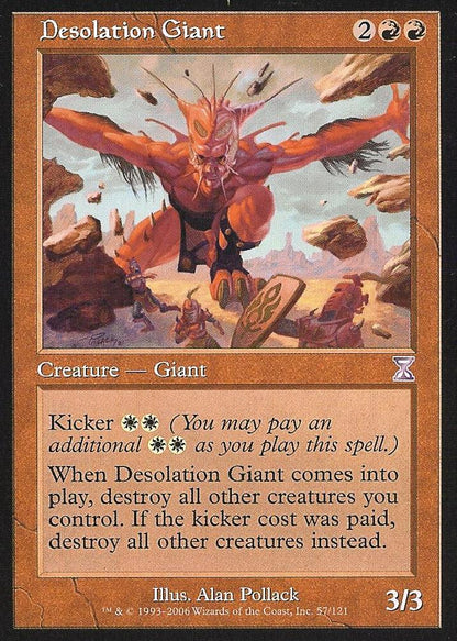 Desolation Giant (Time Spiral Time Shifted) Light Play Foil Russian